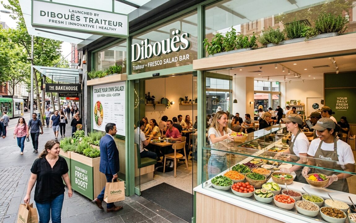 dibouës traiteur révolutionne la restauration en centre-ville avec son nouveau concept innovant de bar à salades, alliant fraîcheur et créativité pour vos repas.