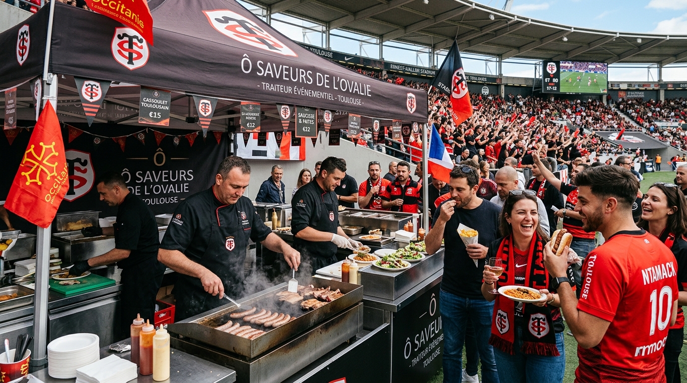 le traiteur officiel du stade toulousain, de colomiers rugby et d’airbus à toulouse change de propriétaire, annonçant une nouvelle ère pour les services culinaires des grandes équipes et entreprises locales.
