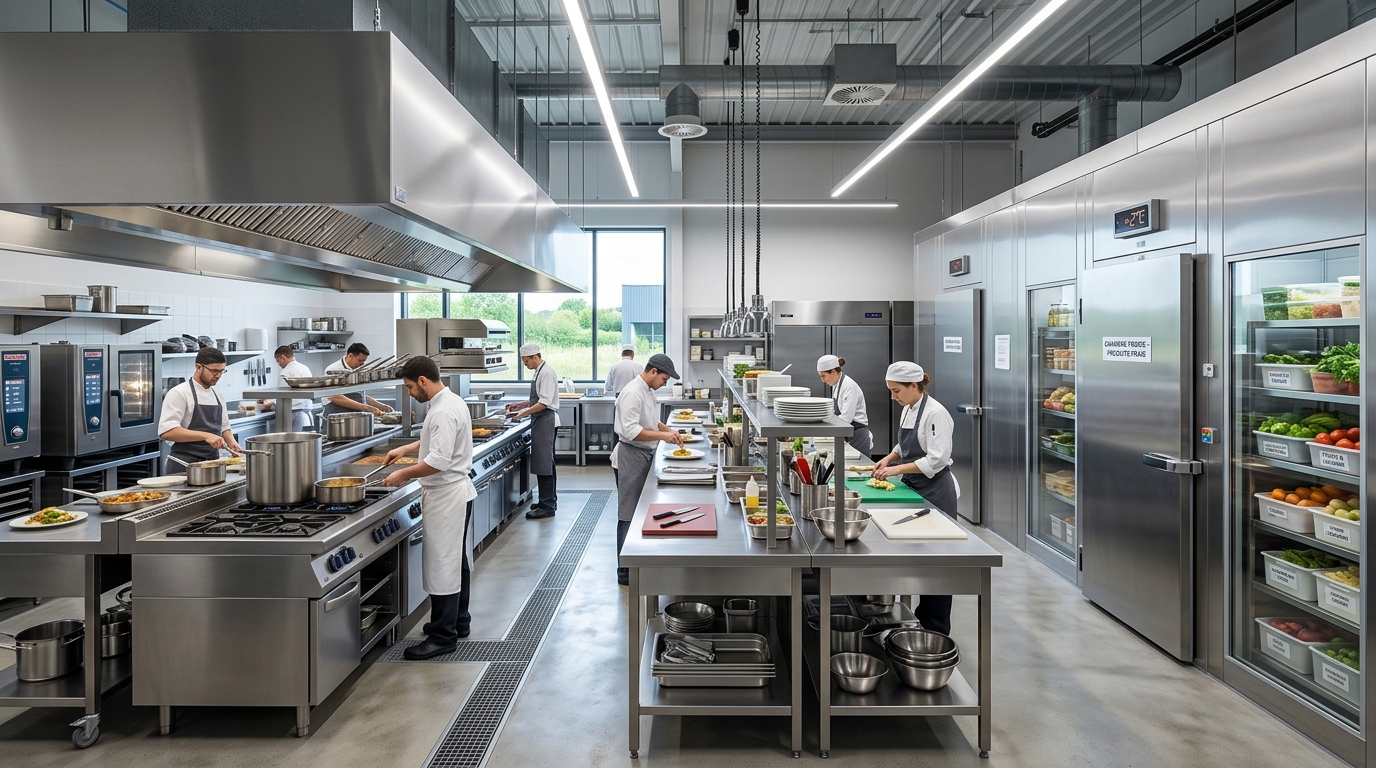 maëla traiteur s'agrandit en loire-atlantique : ses locaux passent de 40 m² à 200 m² pour vous offrir un meilleur service et répondre à toutes vos attentes culinaires.