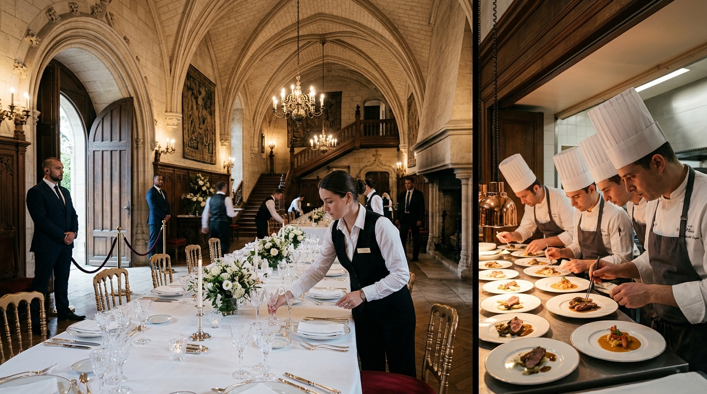 découvrez le coût détaillé du dîner exclusif entre donald trump et emmanuel macron au château, en tenant compte du traiteur, de l'équipe et des mesures de sécurité.