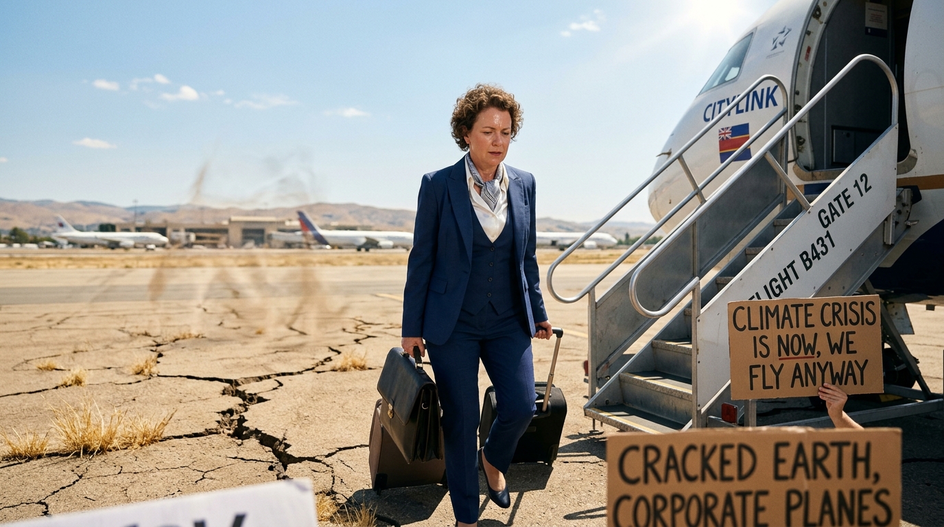 la ministre de l'écologie vivement critiquée pour un déplacement jugé extravagant en avion avec traiteur, alors que la canicule sévit en france.
