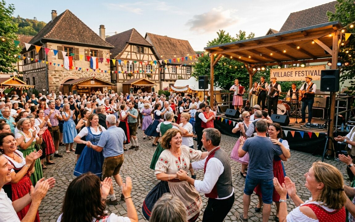 participez à la fête traditionnelle de beauchalot ce week-end et découvrez les animations, la musique et la convivialité du village en fête.