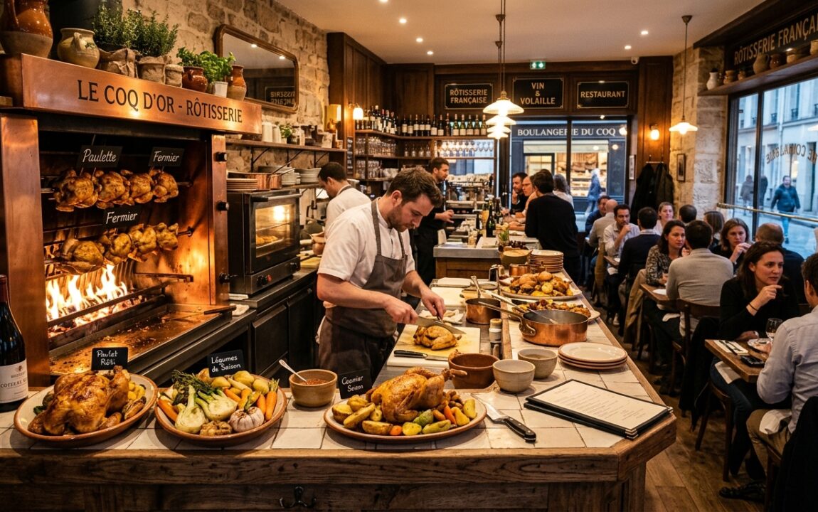 découvrez la nouvelle rôtisserie-traiteur à paris qui séduit déjà les gourmands avec ses recettes savoureuses et son service irréprochable.