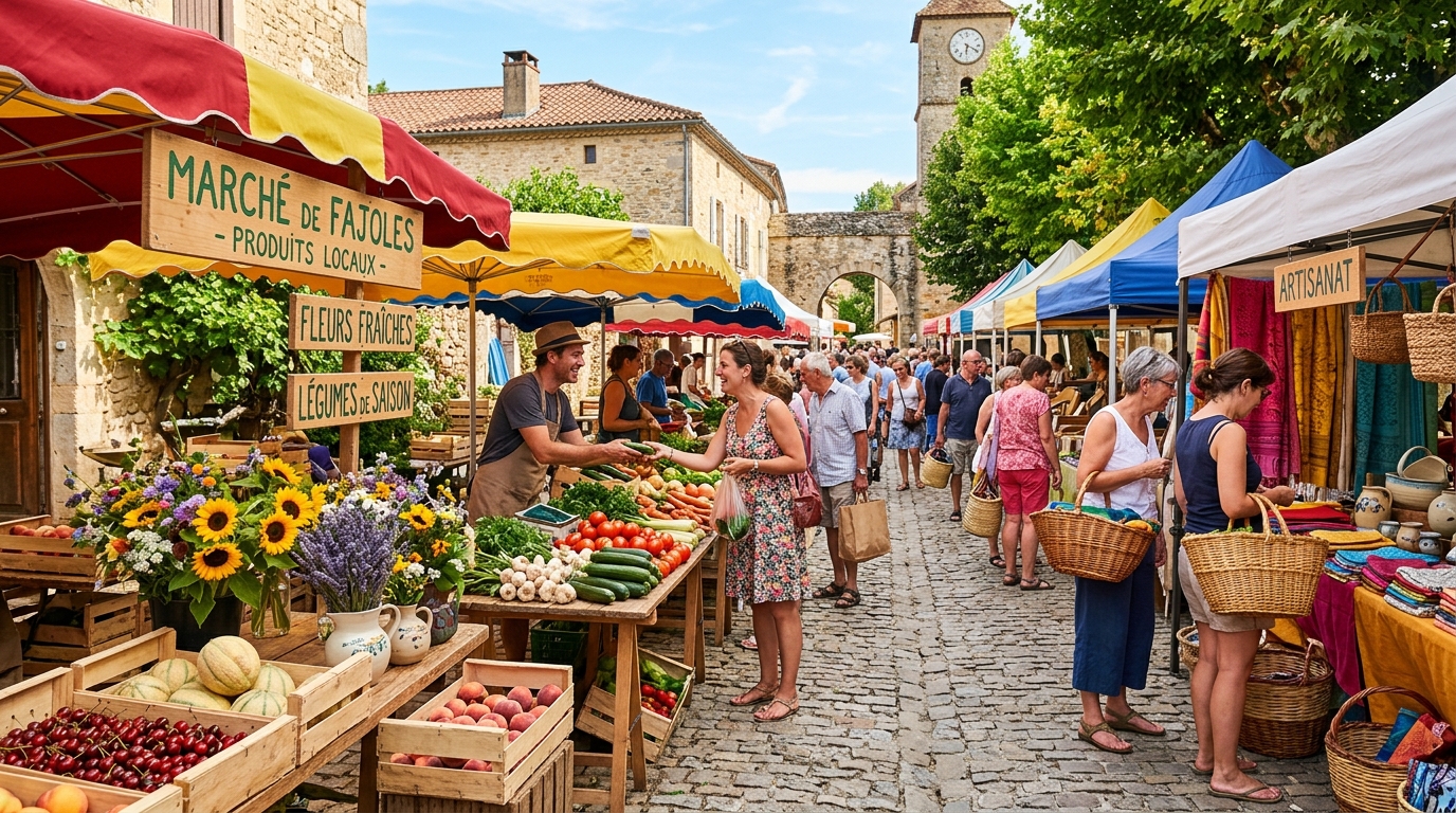 découvrez le retour tant attendu du marché estival à fajoles, un lieu convivial pour dénicher des produits locaux, artisanaux et profiter d'animations uniques cet été.