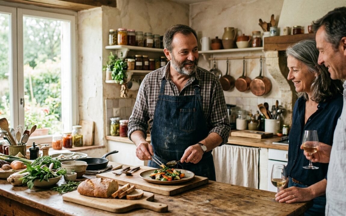 découvrez florentin et thierry curet, un traiteur unique qui privilégie l'authenticité et la qualité de ses plats plutôt que la quête effrénée de clients.