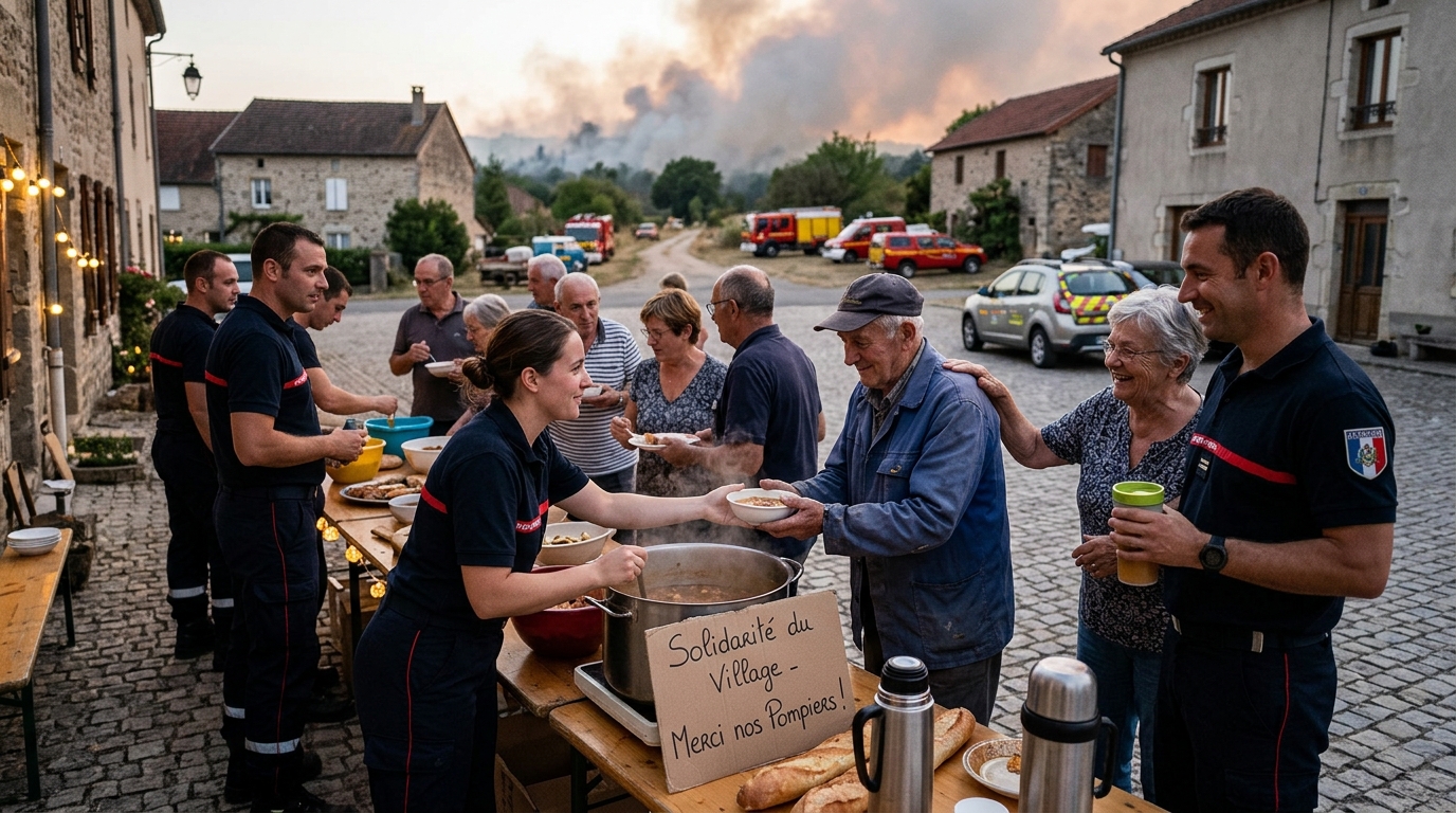 découvrez le témoignage poignant d'un traiteur du porge sur la solidarité exceptionnelle face aux incendies dévastateurs en gironde, une communauté unie pour surmonter la crise.