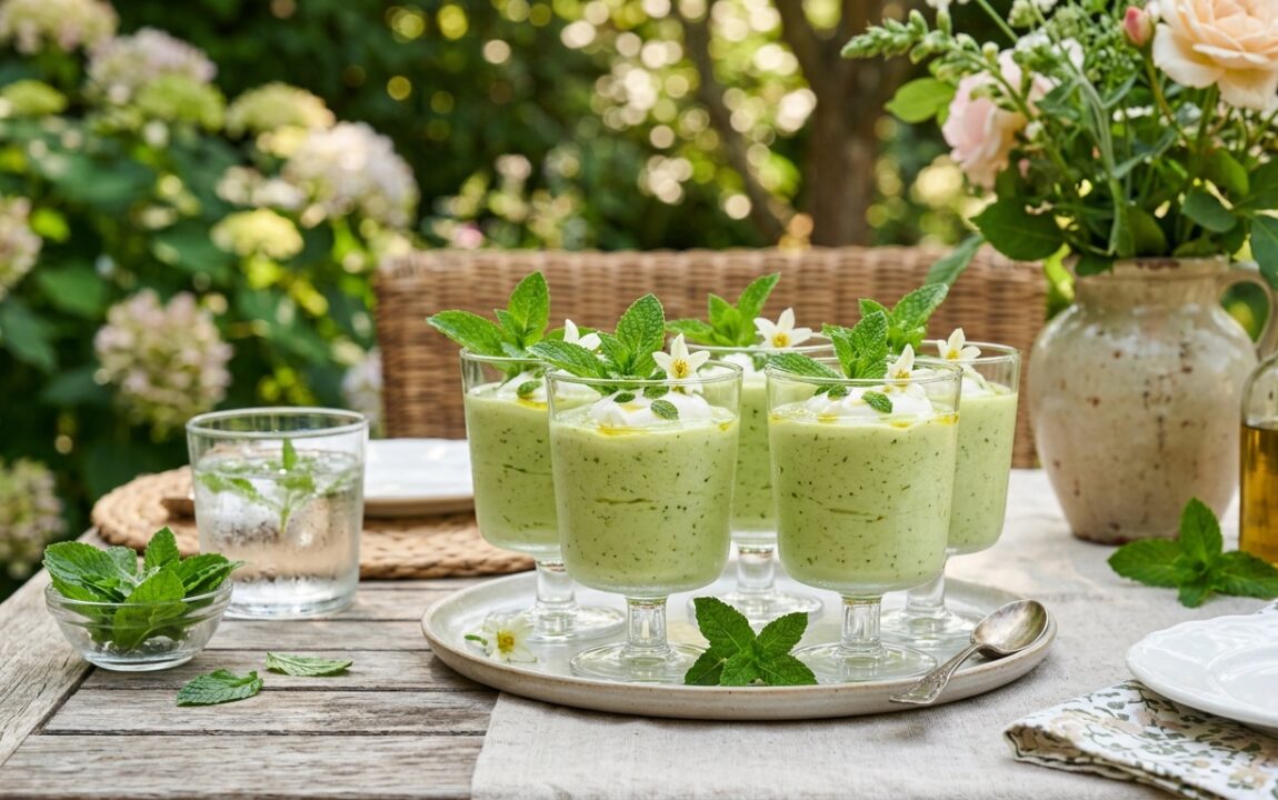 découvrez ma recette de mousse de courgettes en verrines, parfaite pour l'apéro. une surprise gourmande qui bluffera vos invités grâce à son secret délicieux.