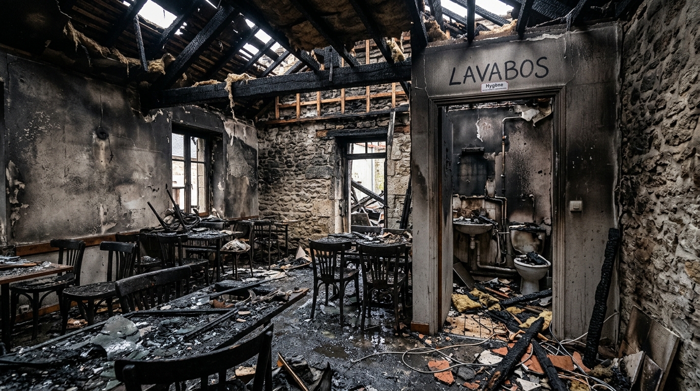 découvrez le récit poignant du propriétaire du restaurant traiteur le 345 à lav, sous le choc après un incendie dévastateur qui a ravagé son établissement.