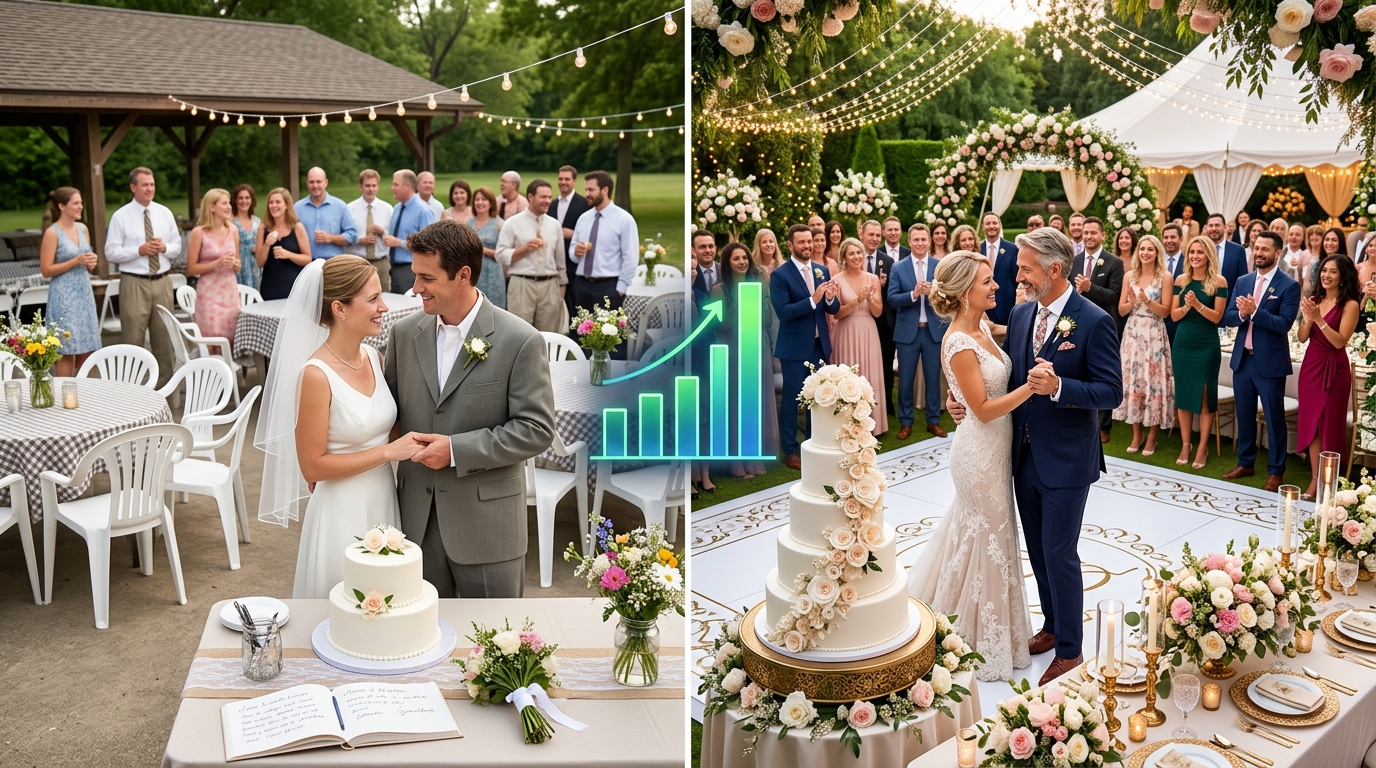 découvrez comment le budget moyen d'un mariage en france a doublé en 20 ans, atteignant près de 20 000 euros, et ce que cela implique pour les futurs mariés.