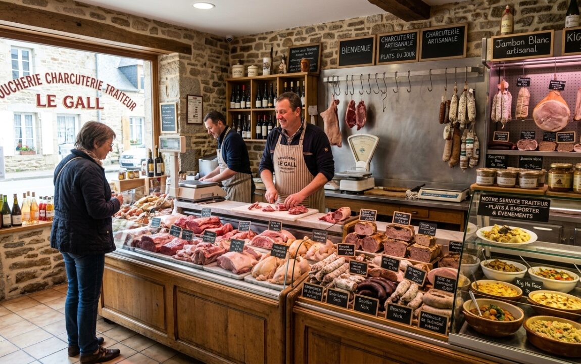 découvrez l'histoire d'un duo passionné qui ouvre une boucherie-charcuterie-traiteur unique entre saint-brieuc et guingamp, leur clientèle fidèle et leur parcours vers le succès.