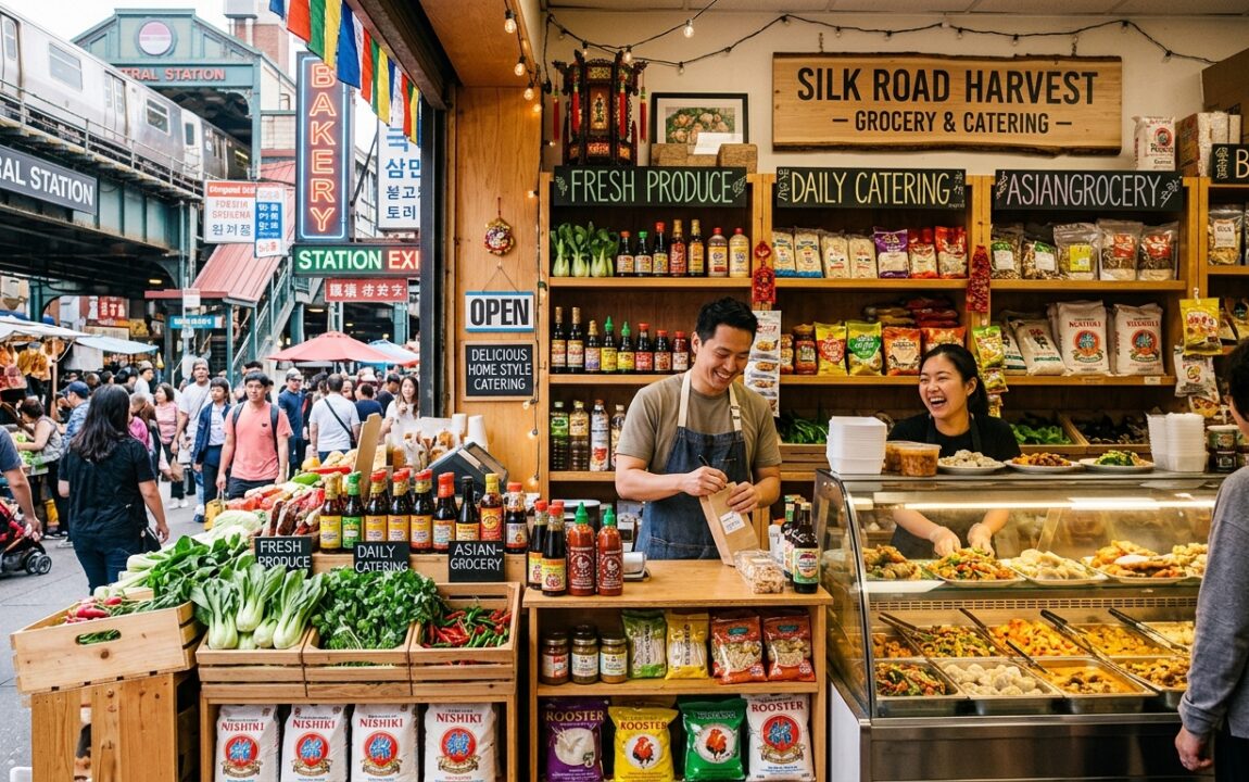 découvrez comment un jeune couple de restaurateurs apporte une nouvelle énergie à l'épicerie-traiteur asiatique du quartier de la gare, en alliant tradition et modernité pour régaler vos papilles.