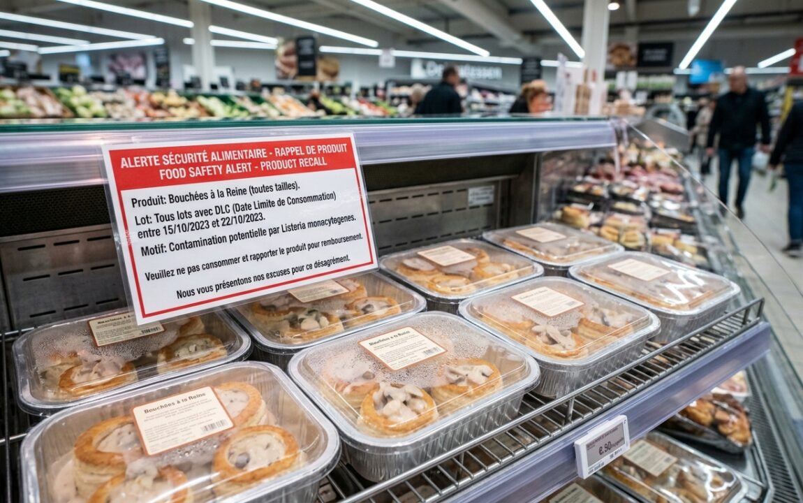 alerte consommation : un plat traiteur préparé vendu chez e.leclerc et super u pourrait contenir un ingrédient inattendu. découvrez les détails pour votre sécurité alimentaire.