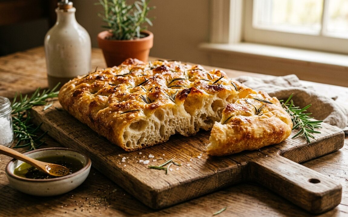 découvrez l'astuce authentique pour réussir une pâte à focaccia savoureuse, digne des meilleurs traiteurs italiens, et régalez-vous avec ce pain moelleux et parfumé.