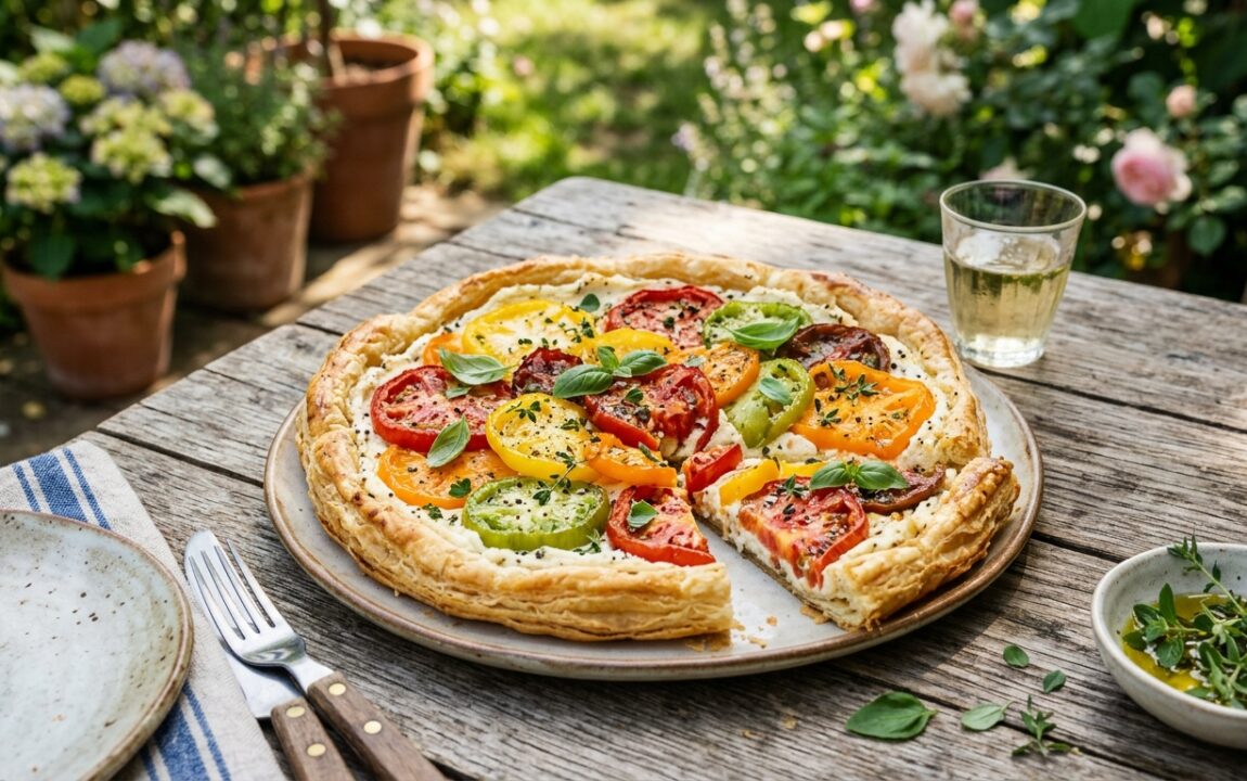 découvrez comment un mélange frais de ricotta et chèvre sous des tomates a surpris et ravi mes invités, apportant une touche gourmande et originale à mes recettes.