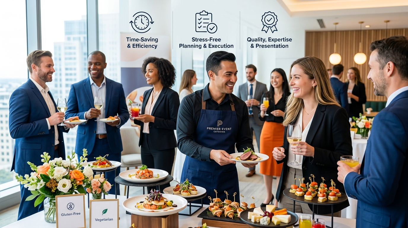 découvrez pourquoi engager un traiteur est essentiel pour réussir votre événement d'entreprise, en garantissant qualité, professionnalisme et satisfaction de vos invités.