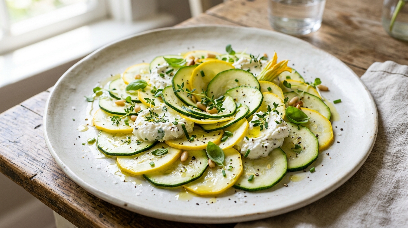 découvrez un plat simple et raffiné alliant la douceur des courgettes à la saveur du chèvre, une entrée gourmande qui rivalise avec les meilleures préparations traiteur.