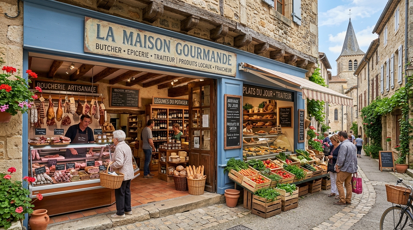 découvrez la popote de coco par coralie ollivier, un concept unique combinant traiteur, boucherie et épicerie au cœur d'un charmant bourg, pour des saveurs authentiques et locales.
