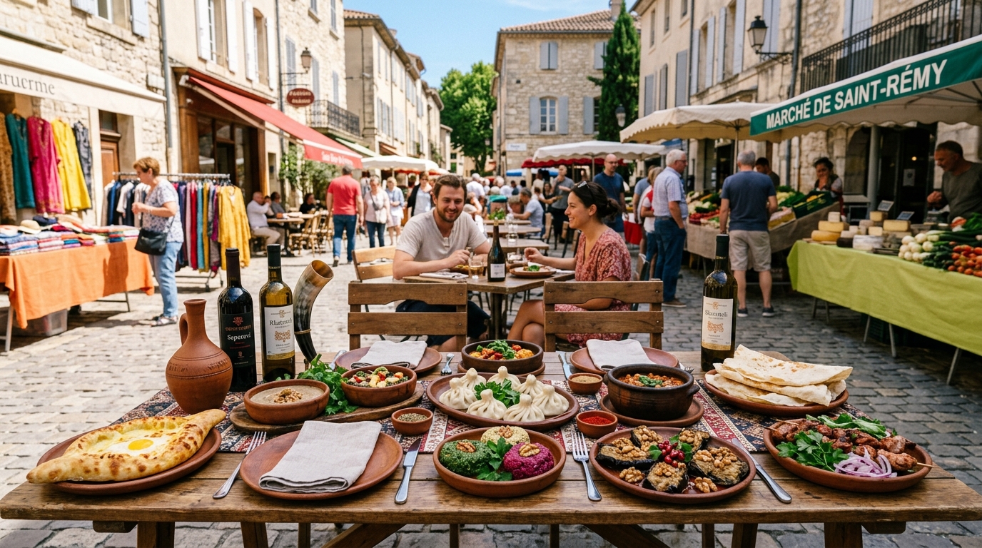 savourez la cuisine géorgienne authentique en plein centre de vire normandie, avec un nouveau traiteur ouvert 7j/7 pour des plats traditionnels frais et délicieux.